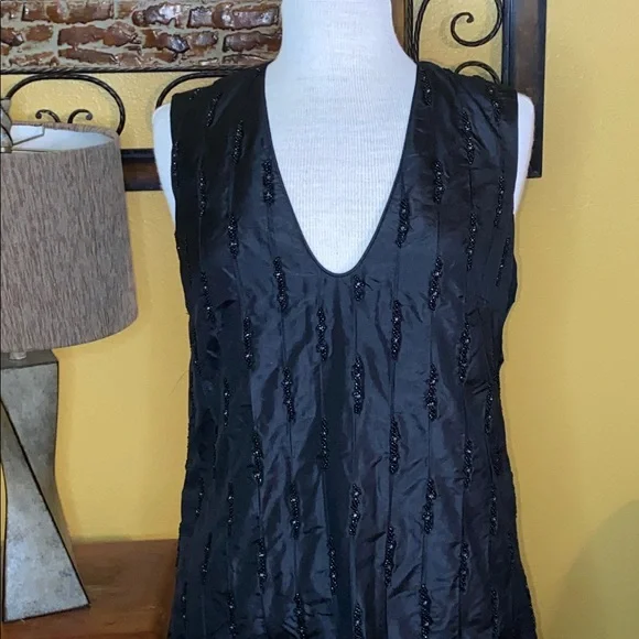 Craig Signer Silk Beaded Dress - Picture 4 of 8